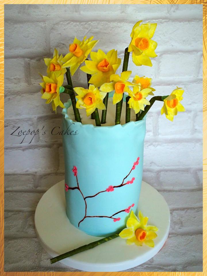 Daffodil Easter Bouquet by Zoe MacDonald - Zoepop's Cakes