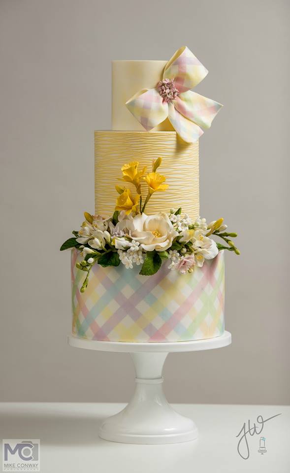 Festive Easter cake by Jeanne Winslow Cake Design