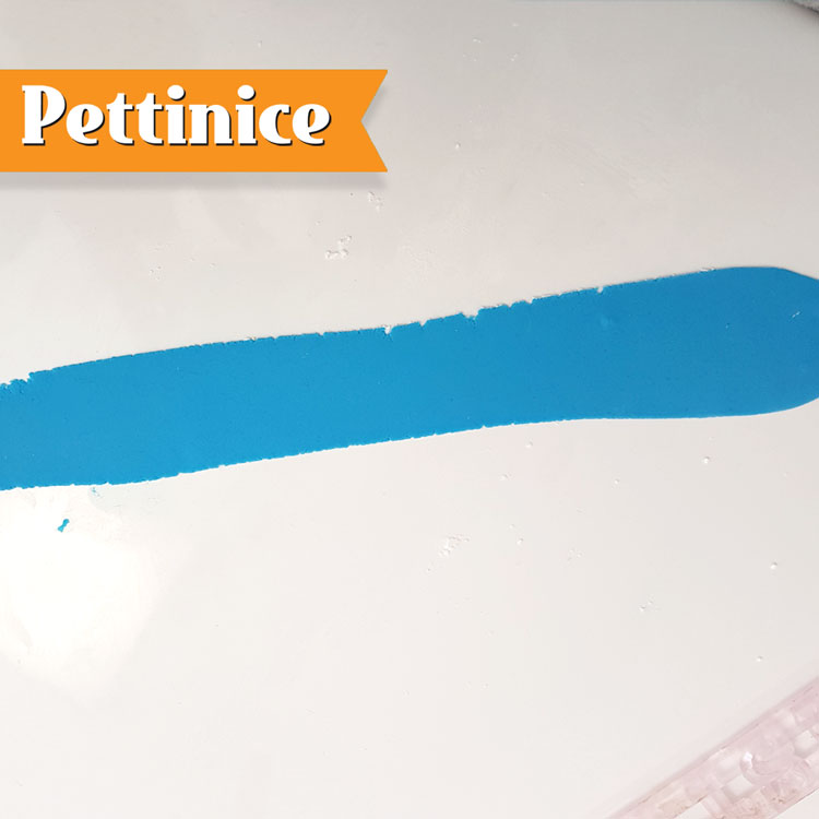 Roll out your fondant in to a thin strip.  Leave to sit for 10 minutes on the bench - very important!