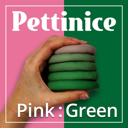 See what happens when you mix pink and green