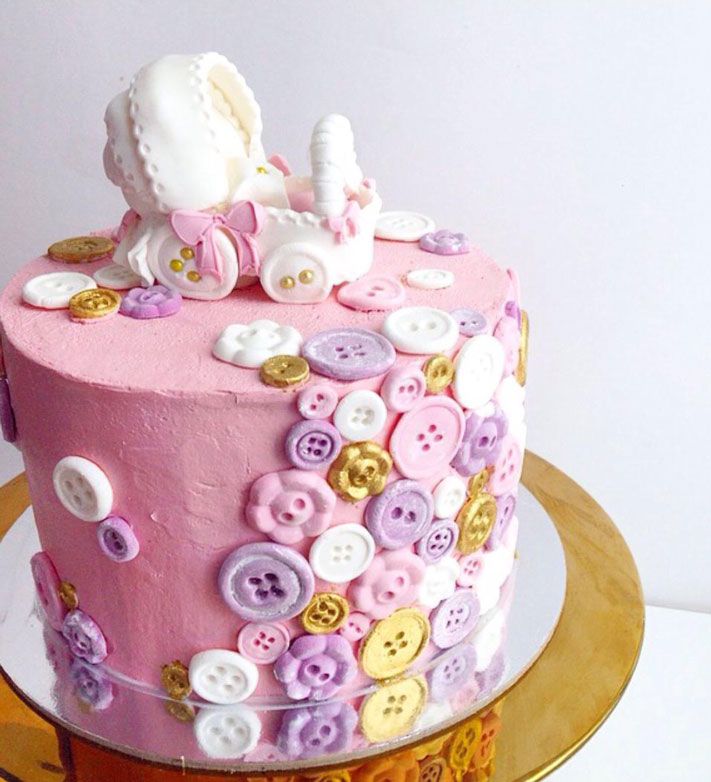 Baby Shower cake by Elle West