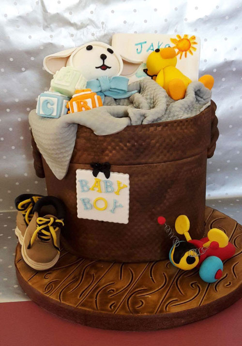 Baby shower cake by Tess