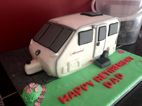 Caravan cake by Joanne hill 
