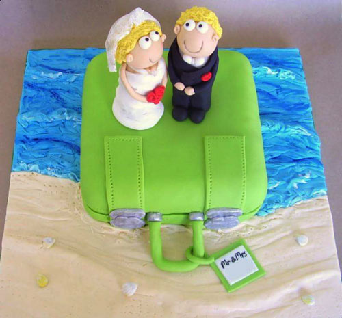 Wedding cake by Letitia Lamb