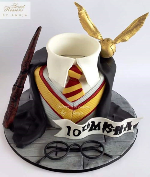 Harry Potter  cake by Anuja kalsi