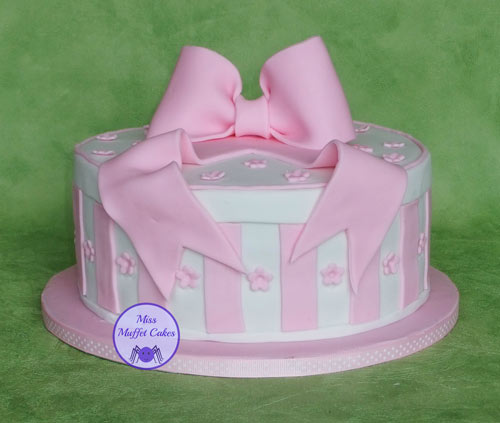 Hat Box Cake by Miss Muffet Cakes