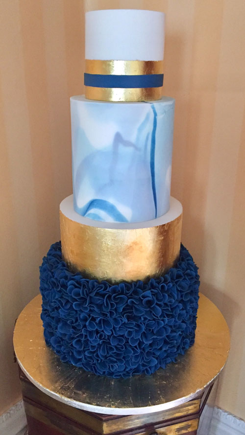 Wedding cake by Kate de Rousset-Hall