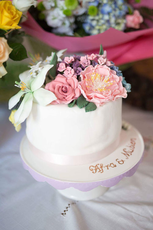 Wedding cake by Mariam Bahar