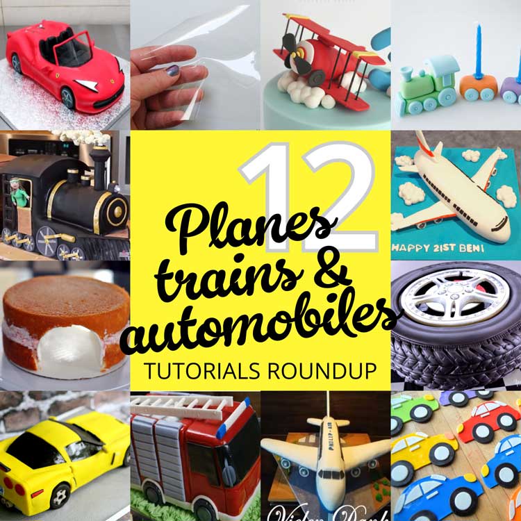 12 Planes, trains and automobiles tutorials roundup