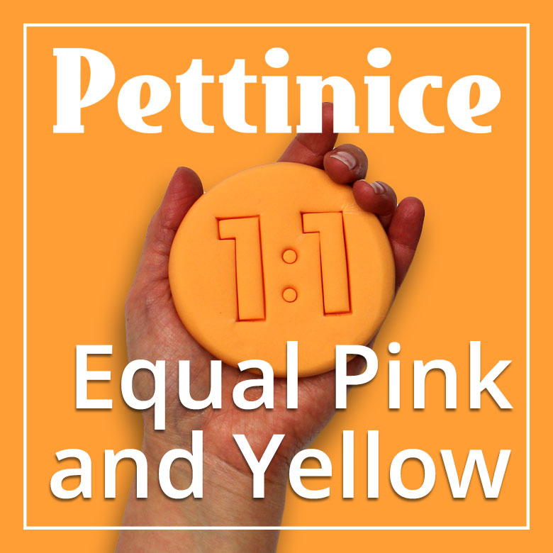 Equal parts Pink + Yellow Pettinice
