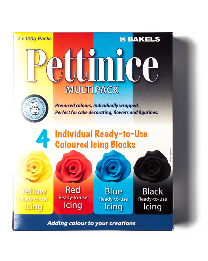 Black Pettinice (Fondant Cake Icing) - South Bakels