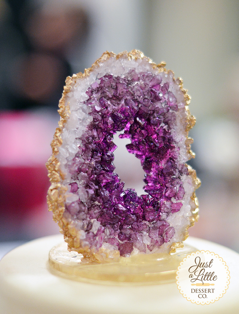 DIY EDIBLE CRYSTALS (GEODE) 