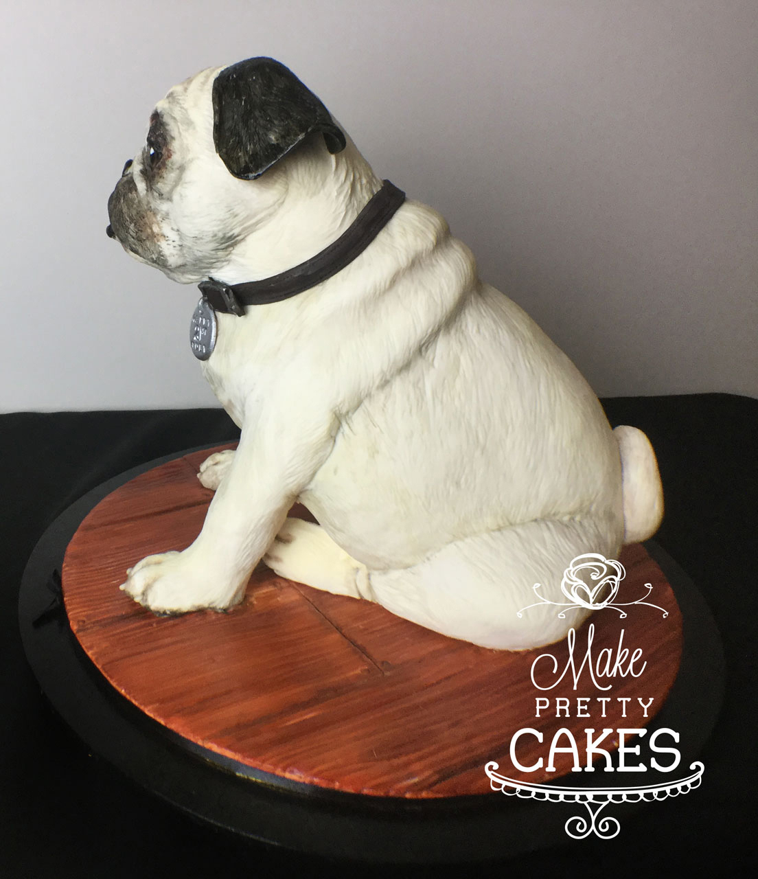 Pettinice Pug Cake armature and short cuts by Nina Blackburn