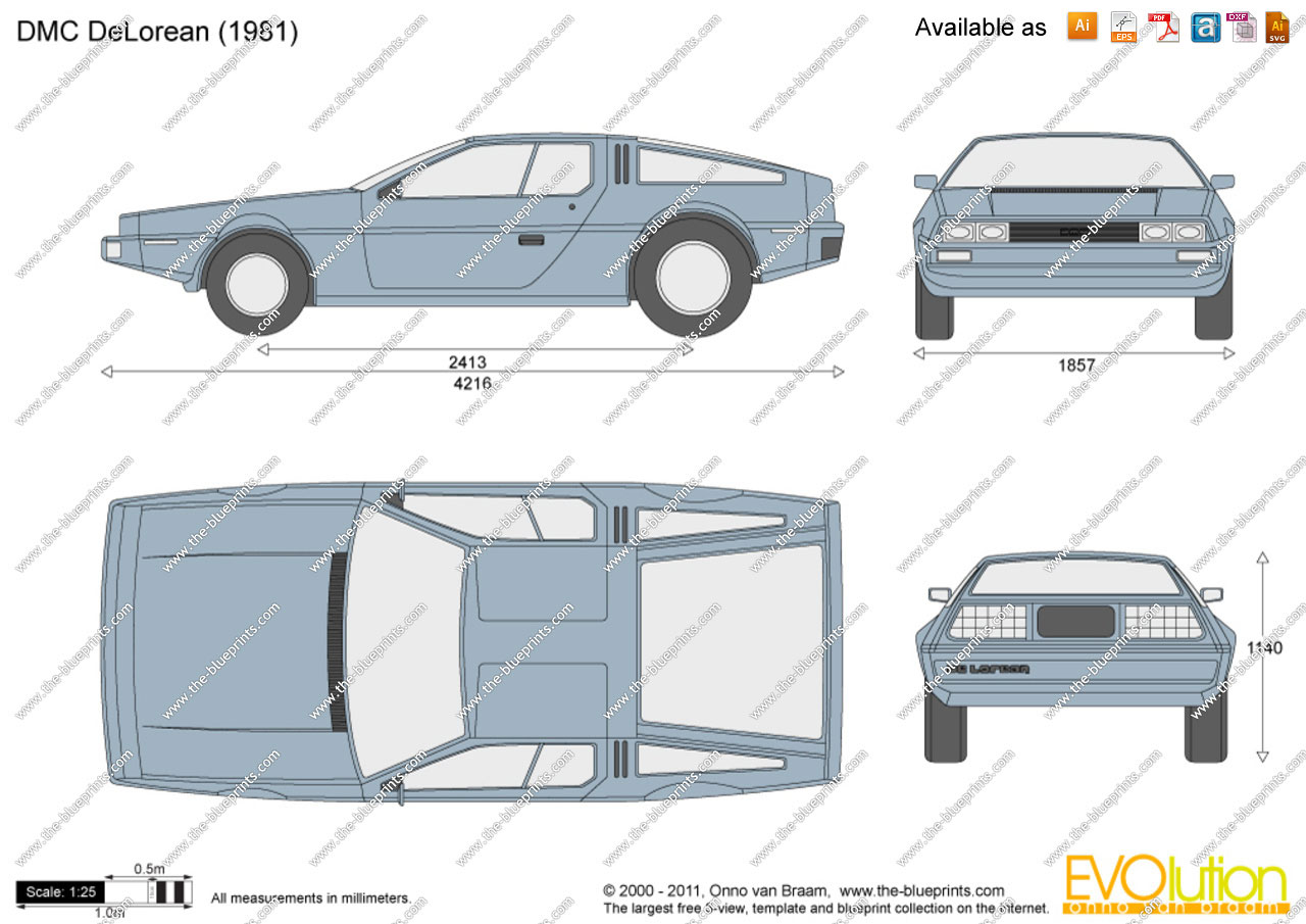 Delorean dmc 12 схема