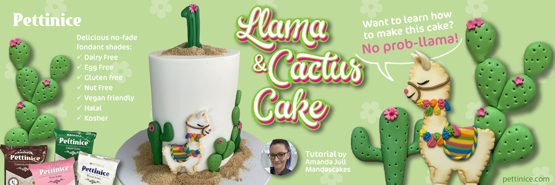 Pettinice | How to make a llama and cactus cake with Amanda Jull