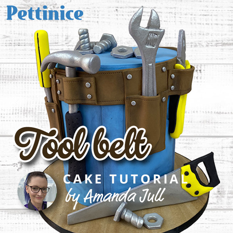 How to make a tool belt cake with Amanda