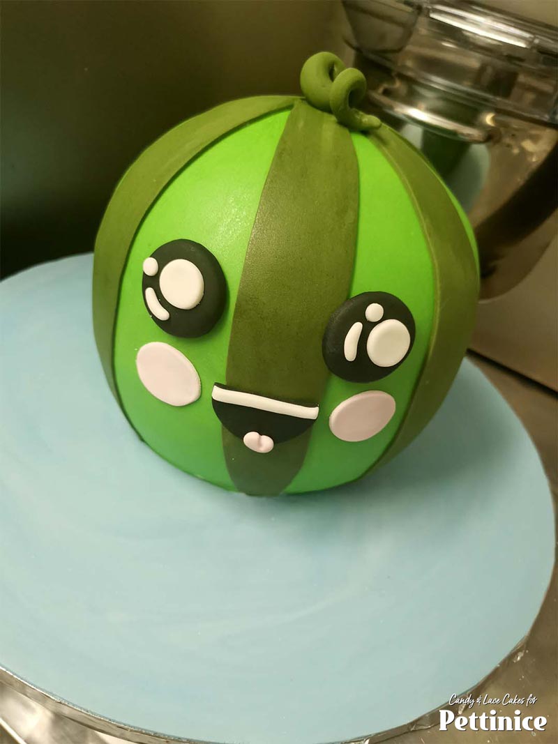 Avocado Cake Smiling